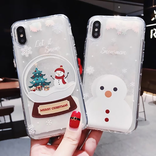 Buy Christmas Snowflakes Sands Mobile Shell for Apple iPhone globalswanky 03