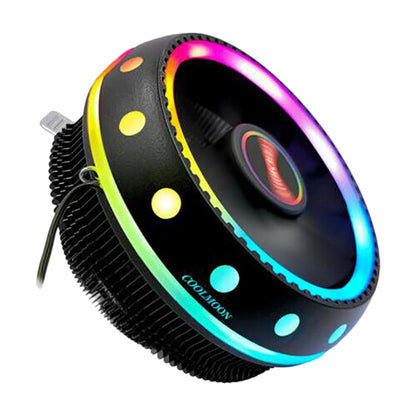 Buy Color Changing Computer Cooling CPU Fan Desktop PC Cooling global swanky 3