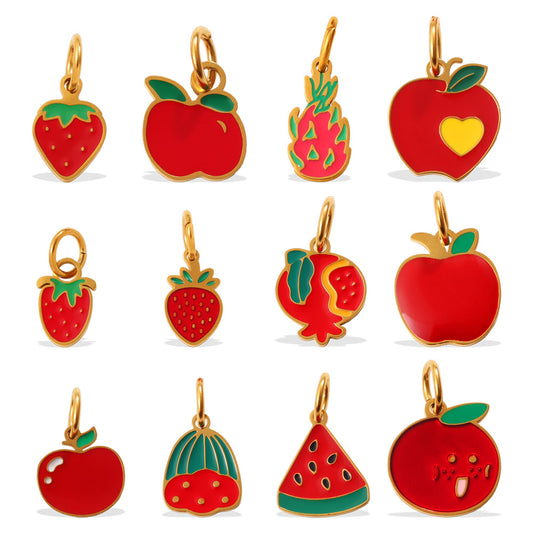 Buy Colorful Drip-Oil Pendant Stylish Necklace Designed for Women global swanky 2