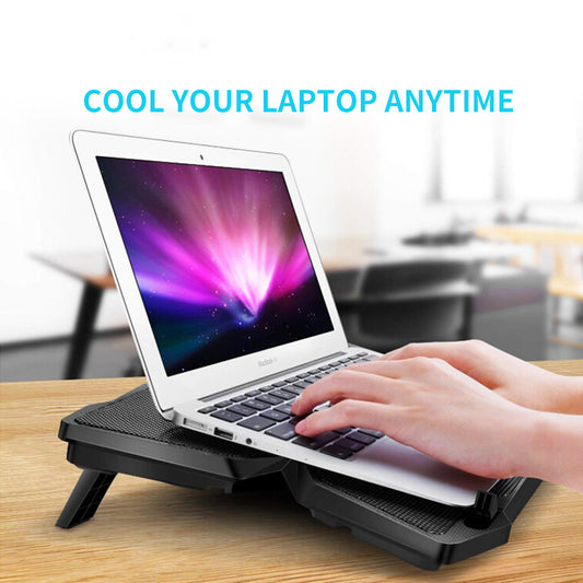 Buy Computer Exhaust Fan Cooling Base for Desktop Airflow Support global swanky 2