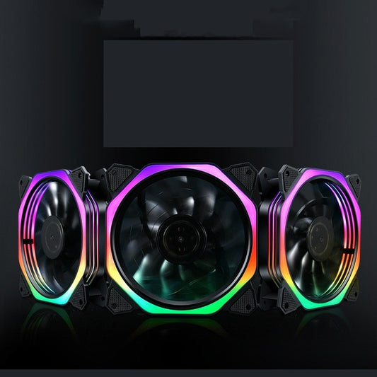 Buy Computer Power Supply Fan LED Light Chassis for PC Cooling global swanky 1