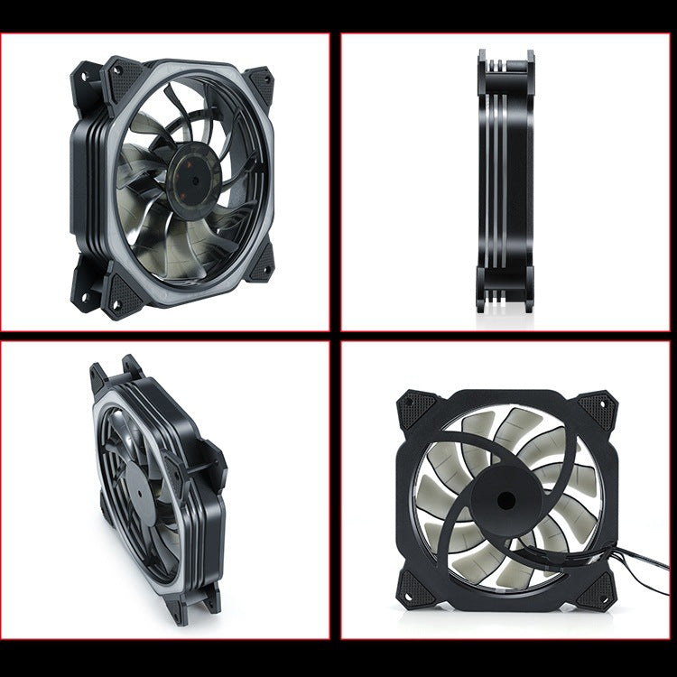Buy Computer Power Supply Fan LED Light Chassis for PC Cooling global swanky 2