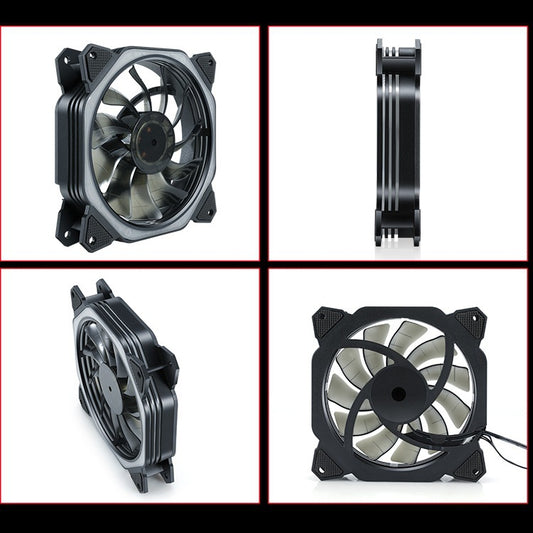 Buy Computer Power Supply Fan LED Light Chassis for PC Cooling global swanky 2
