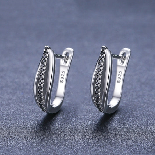 Buy Copper Retro Hong Kong Style Zircon Earrings – Elegant Design global swanky 1