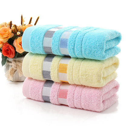 Buy Cotton Face Towel Soft Absorbent Home Bathroom Essential globalswanky01