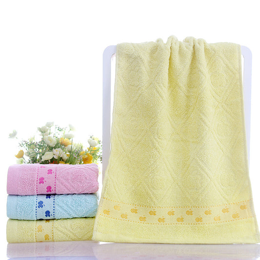 Buy Cotton Face Towel Soft Absorbent Home Bathroom Essential globalswanky02