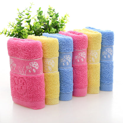 Buy Cotton Face Towel Soft Absorbent Home Bathroom Essential globalswanky03