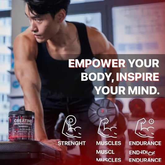 Buy Creatine Gummies & Vitamins for Muscle Growth and Vitality global swanky 3