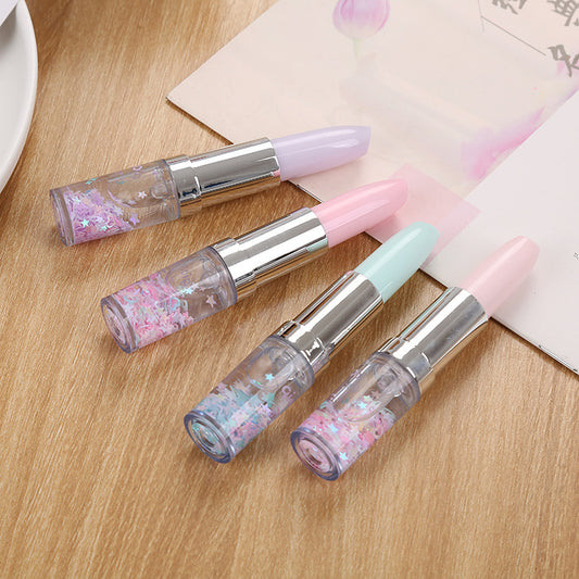 Buy Creative Heart Red Flow Sand Signature Pen Cute Stationery global swanky 3
