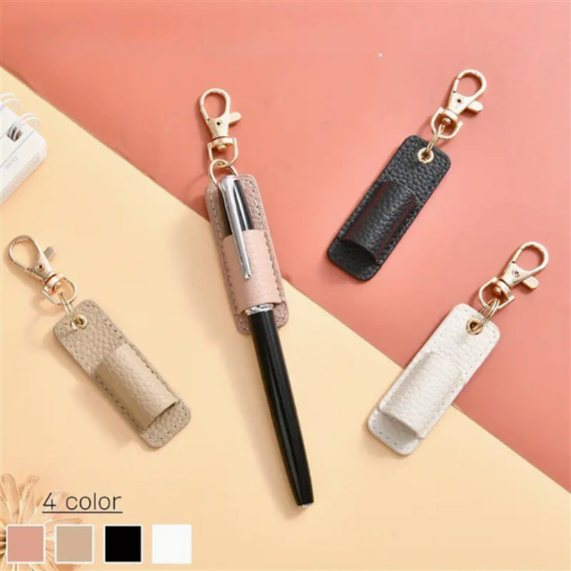 Buy Creative Neck-Hanging Pen Holder With Keychain for Students global swanky 1 