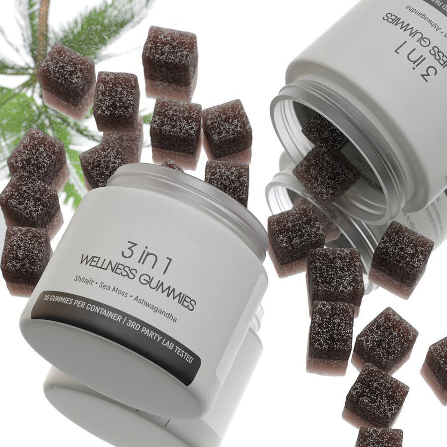 Buy Cured 3-in-1 Shilajit Gummies for Men Energy and Vitality global swanky 1