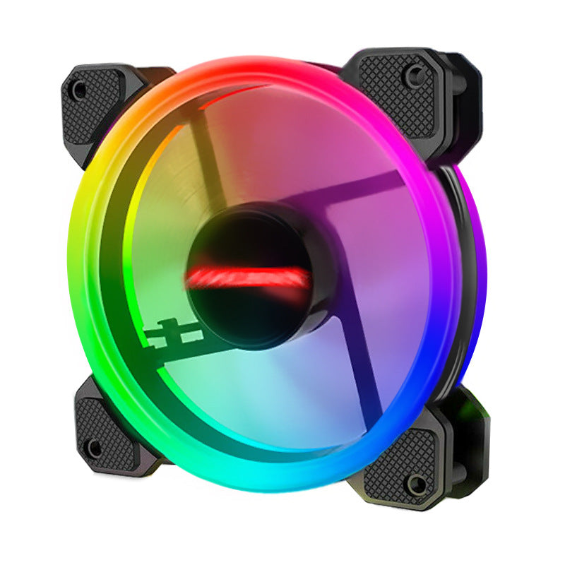 Buy Desktop Computer Cooling Fan Colorful Discoloration RGB Fan global swanky 1