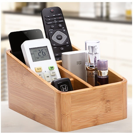Buy Desktop Storage Box for Organizing Stationery and Tools global swanky 3