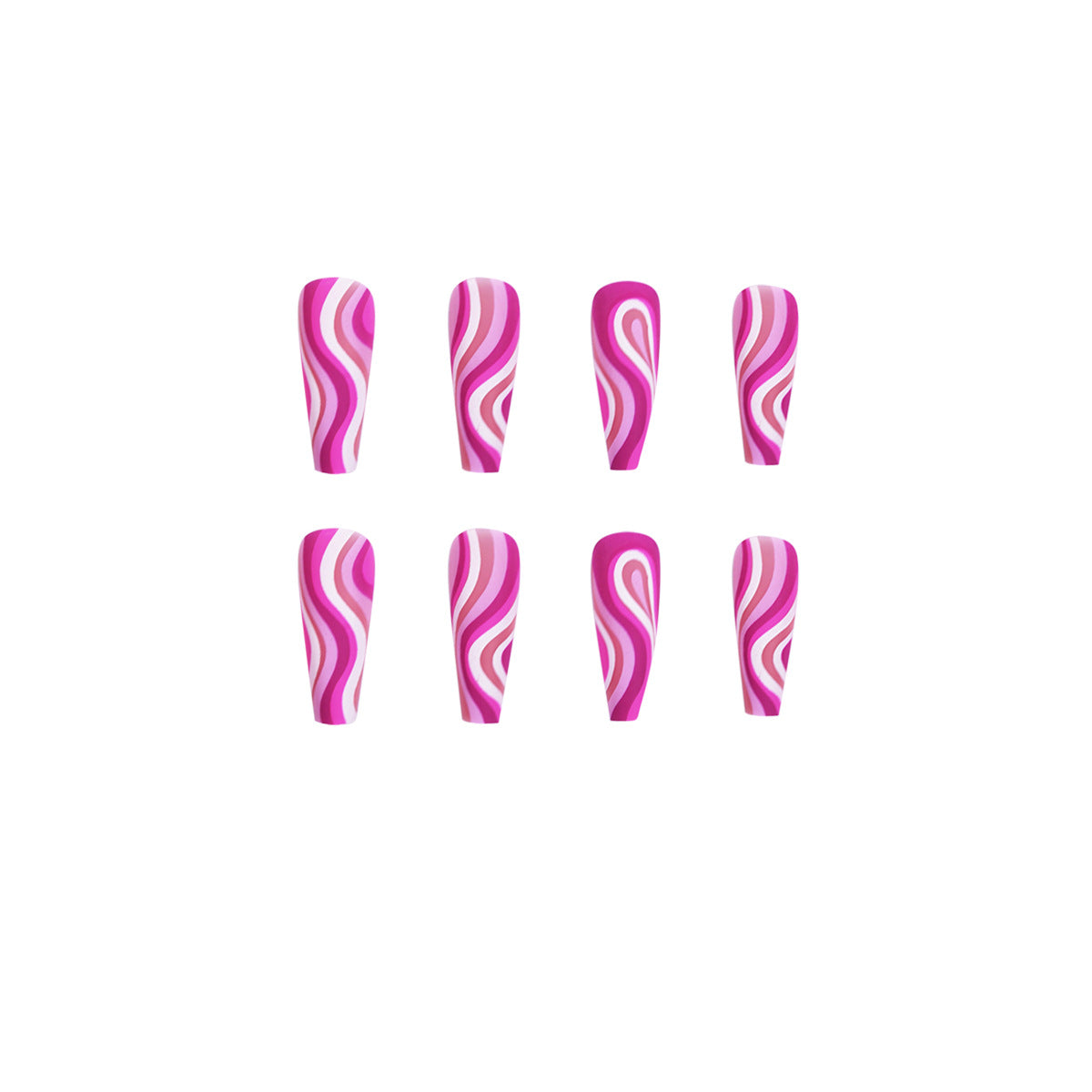 Buy Detachable Finished Fake Nails – Stylish Press-On Nail Kit gobalswanky 03
