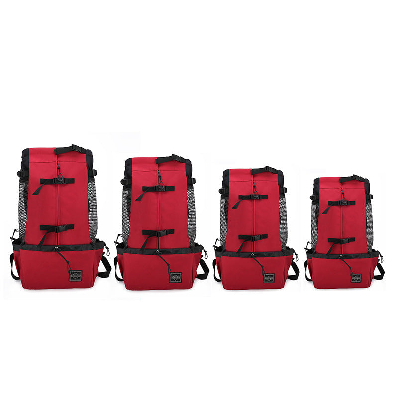 Buy Dog Carrier Backpack With Breathable Mesh and Safety Strap global swanky 3