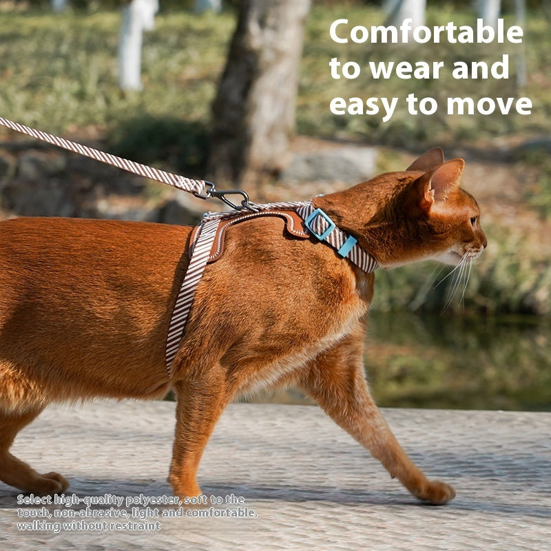 Buy Dog Harness Anti-Loose Adjustable Dog Leash for Small Dogs global swanky 2