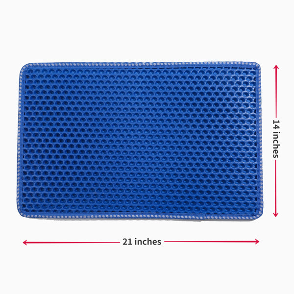 Buy Double-layer Rice Cat Litter Mat for Comfortable Cat Use global swanky 3
