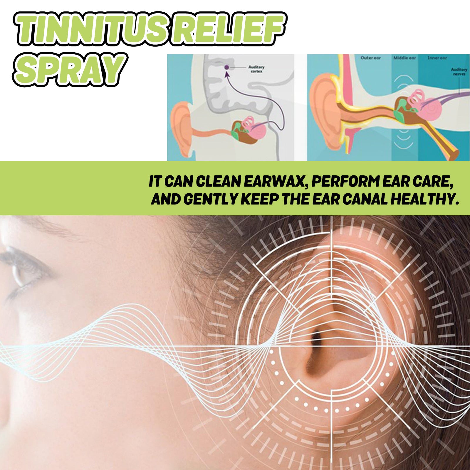 Buy Ear Pain Relief Spray for Fast Acting Ear Comfort Relief global swanky 3