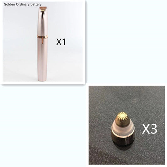 Buy Electric Eyebrow Remover with LED  Light for Painless Grooming global swanky 3
