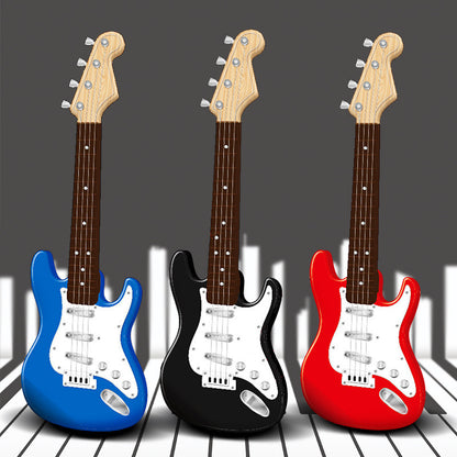 Buy Electric Guitar Toy 4 String Beginner Musical Instrument global swanky 1