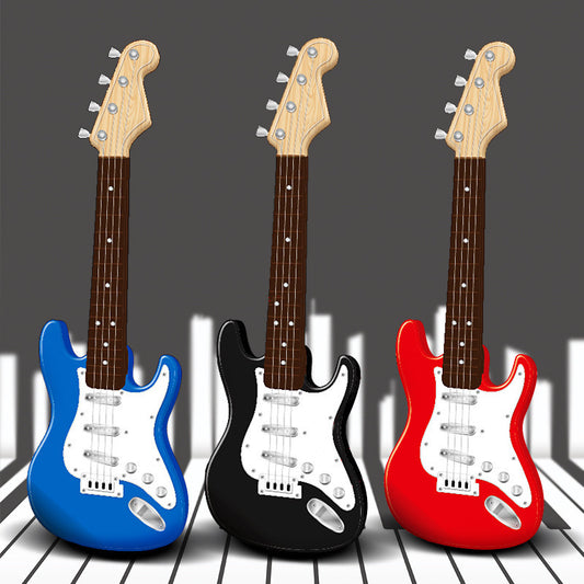 Buy Electric Guitar Toy 4 String Beginner Musical Instrument global swanky 1