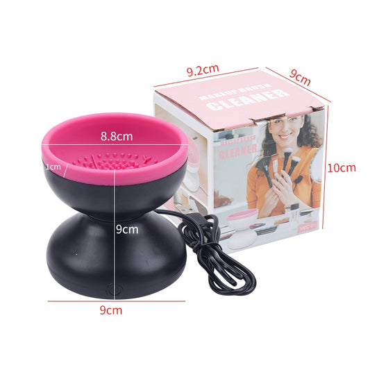 Buy Electric Makeup Brush Cleaner – Portable USB Automatic Tool globalswanky 01