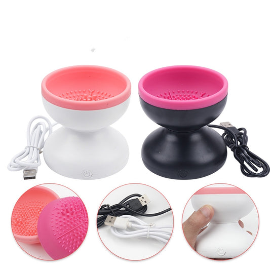 Buy Electric Makeup Brush Cleaner – Portable USB Automatic Tool globalswanky 03