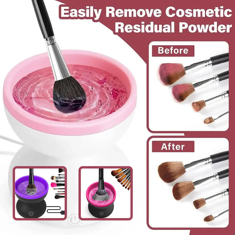 Buy Electric Makeup Brush Cleaner – Portable USB Automatic Tool globalswanky 04