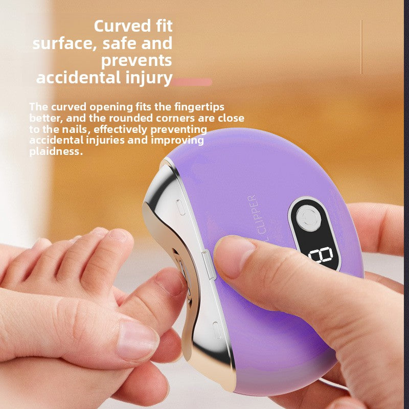 Buy Electric Nail Clipper Ultra Quiet Cutter for Nail Care Use global swanky 2