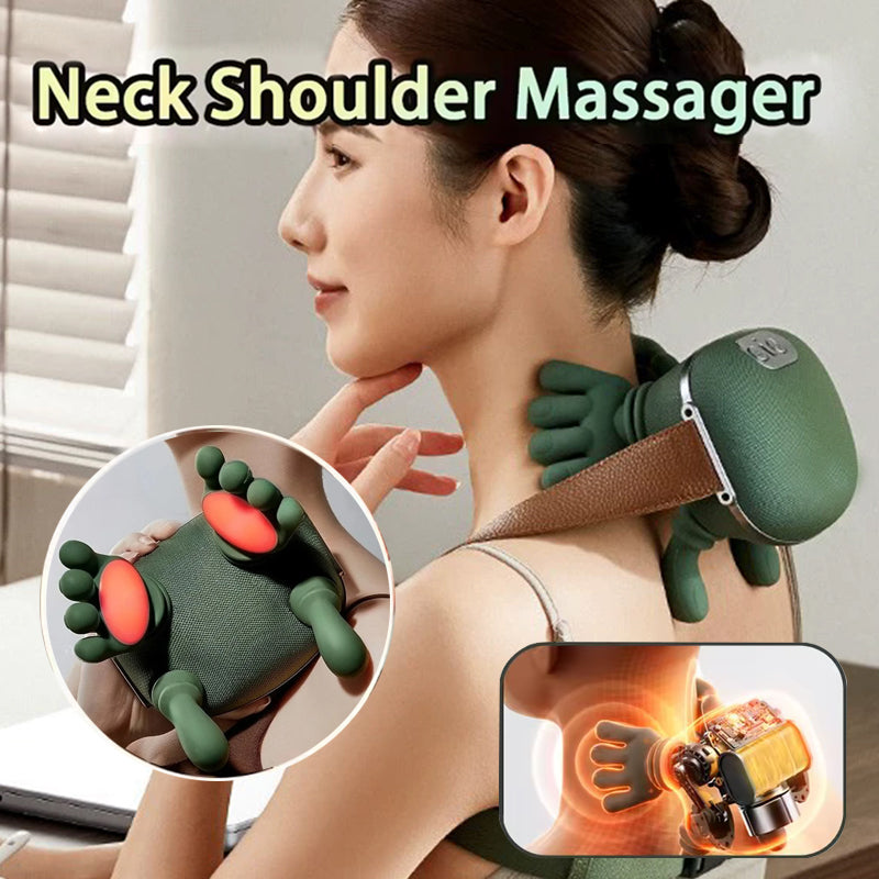 Buy Electric Neck and Shoulder Massager for Deep Kneading Relief global swanky 1 
