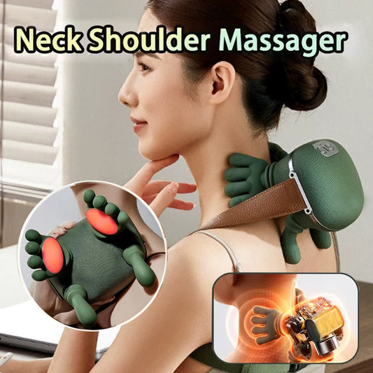Buy Electric Neck and Shoulder Massager for Deep Kneading Relief global swanky 1 