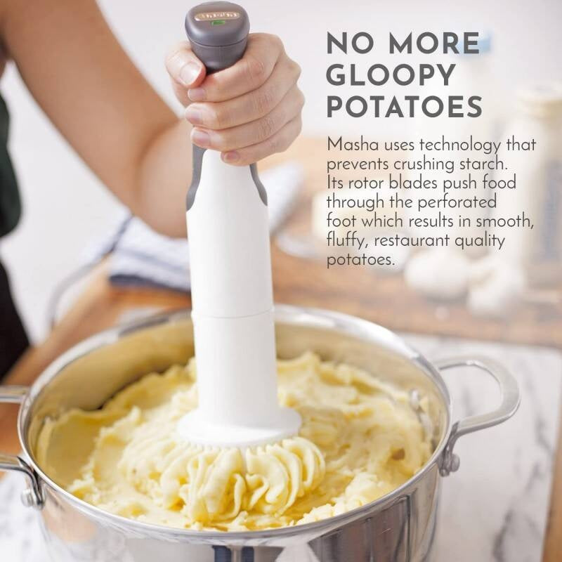 Buy Electric Potato Masher and 3-in-1 Immersion Blender for Kitchen global swanky 3