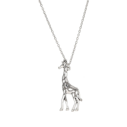 Buy European American Style Giraffe Pendant Alloy Necklace Gift global swanky 3
