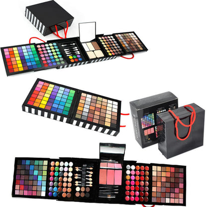 Buy Explosion Deluxe 177 Color Eye Shadow & Bronzing Makeup Set global swanky 2