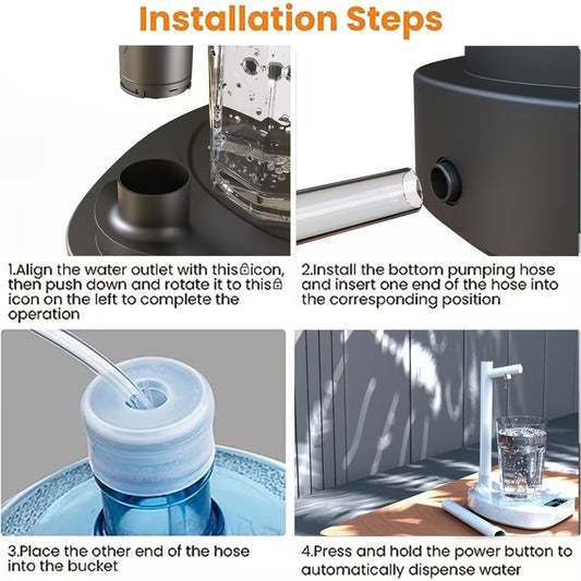 Buy Extension Water Dispenser Automatic Desktop Rechargeable globalswanky 02