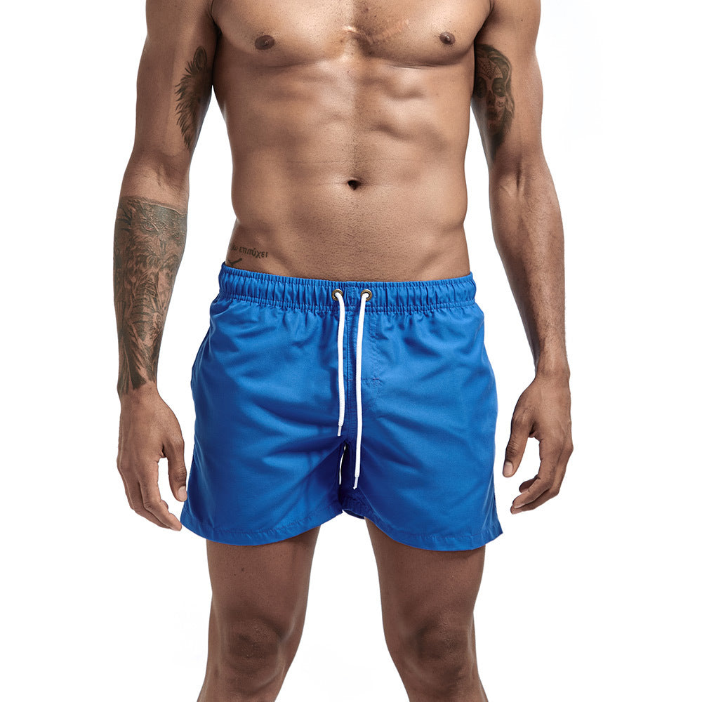Buy Fashion Beach Pants | Three-Point Multicolor Loose Shorts global swanky 3