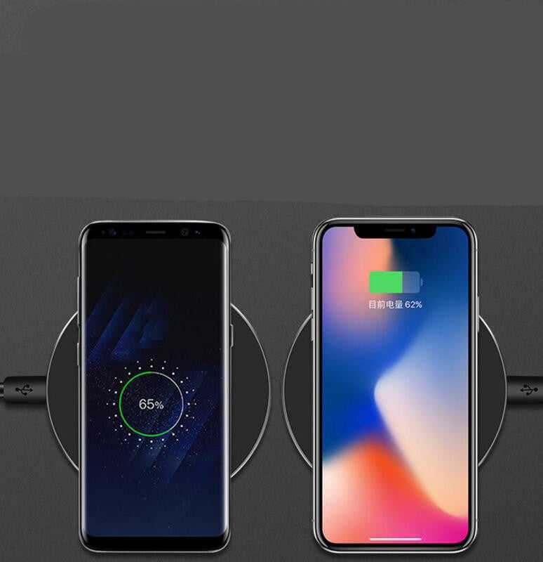 Buy Fast Wireless Charging Pad for iPhone and Samsung Phones globalswanky 02