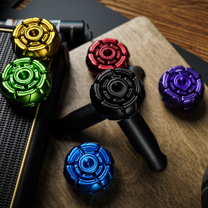 Buy Fidget Spinner EVA Decompression Black Tech Toy for Kids global swanky 1