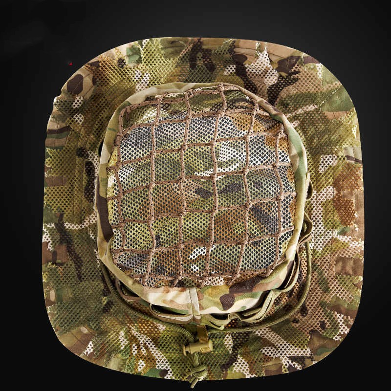 Buy Flat-Top Fisherman Hat – Outdoor Sports Sun Protection Cap global swanky 3