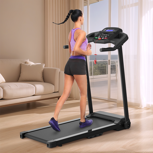 Buy Foldable 2.5HP Electric Treadmill for Home Gym Walking Use global swanky 2