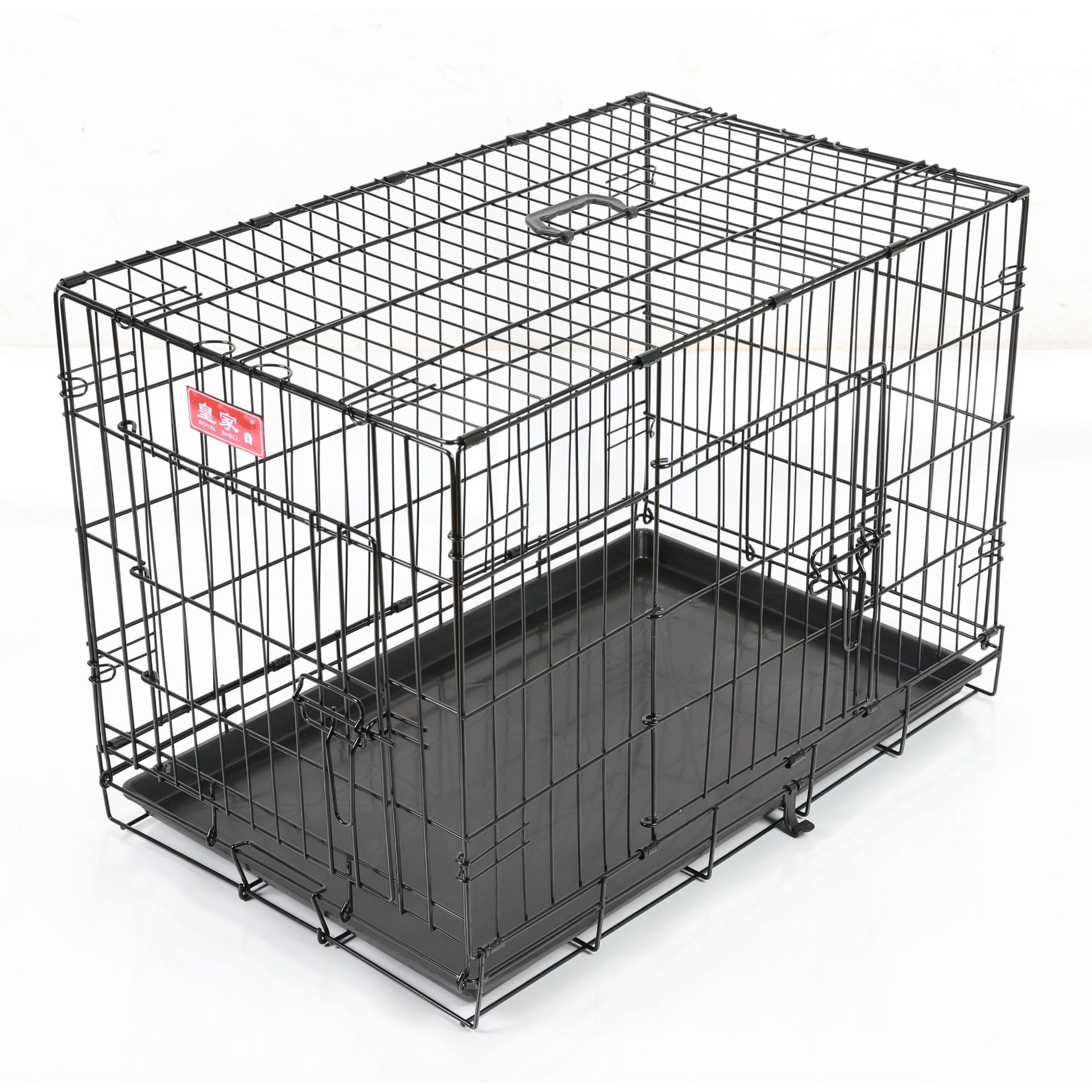 Buy Folding Wire Cat Labrador Large Pet Cage for Dogs and Cats global swanky 3