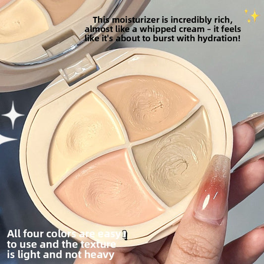 Buy Four-Color Concealer Palette for Smooth Makeup Coverage Base global swanky 1