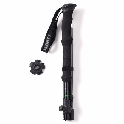 Buy Four-Section Telescopic Aluminum Hiking Pole for Trekking global swanky 3