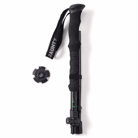 Buy Four-Section Telescopic Aluminum Hiking Pole for Trekking global swanky 3