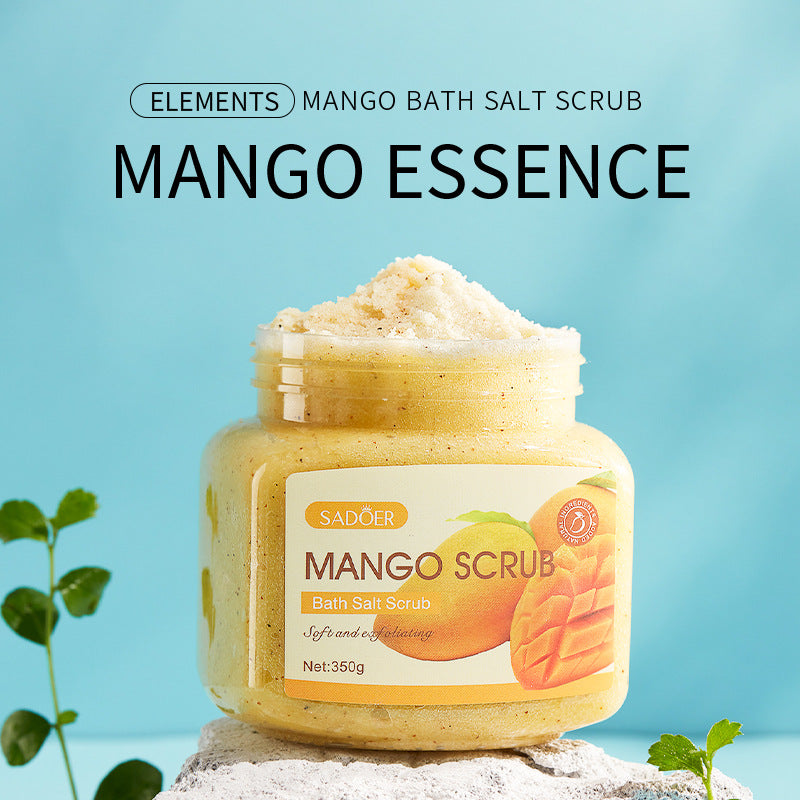 Buy Fruit Bath Salt Scrub Cream Natural Exfoliating Body Care global swanky 2