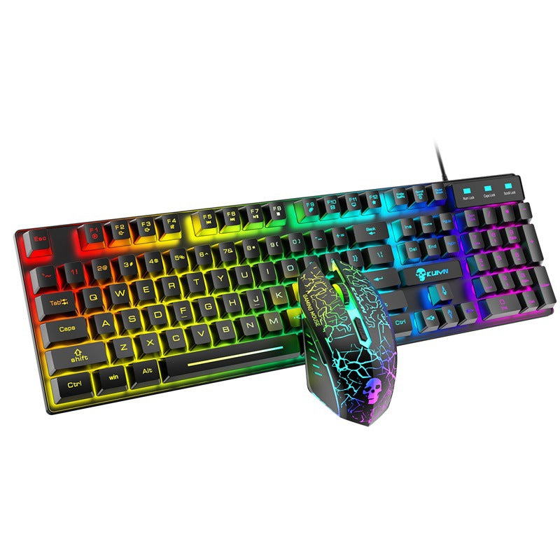Buy Gaming Keyboard Mouse Combo with RGB Lighting & Mouse Pad Set global swanky 2