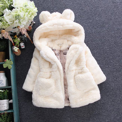 Buy Girls Fur Coat – Stylish Autumn & Winter Warm Fashion Outerwear global swanky 2