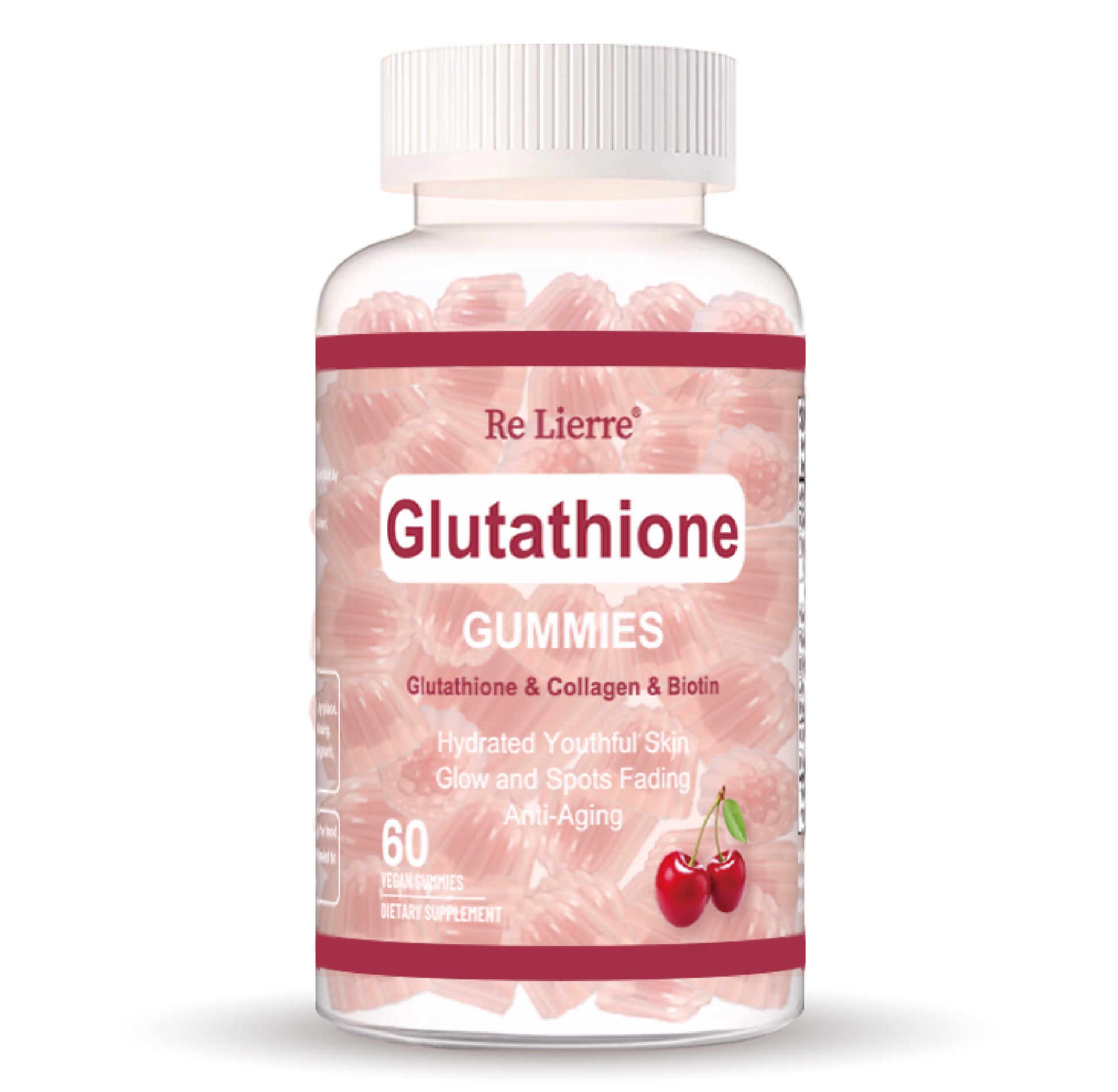 Buy Glutathione Collagen Gummies Cherry Flavor for Healthy Skin global swanky 1