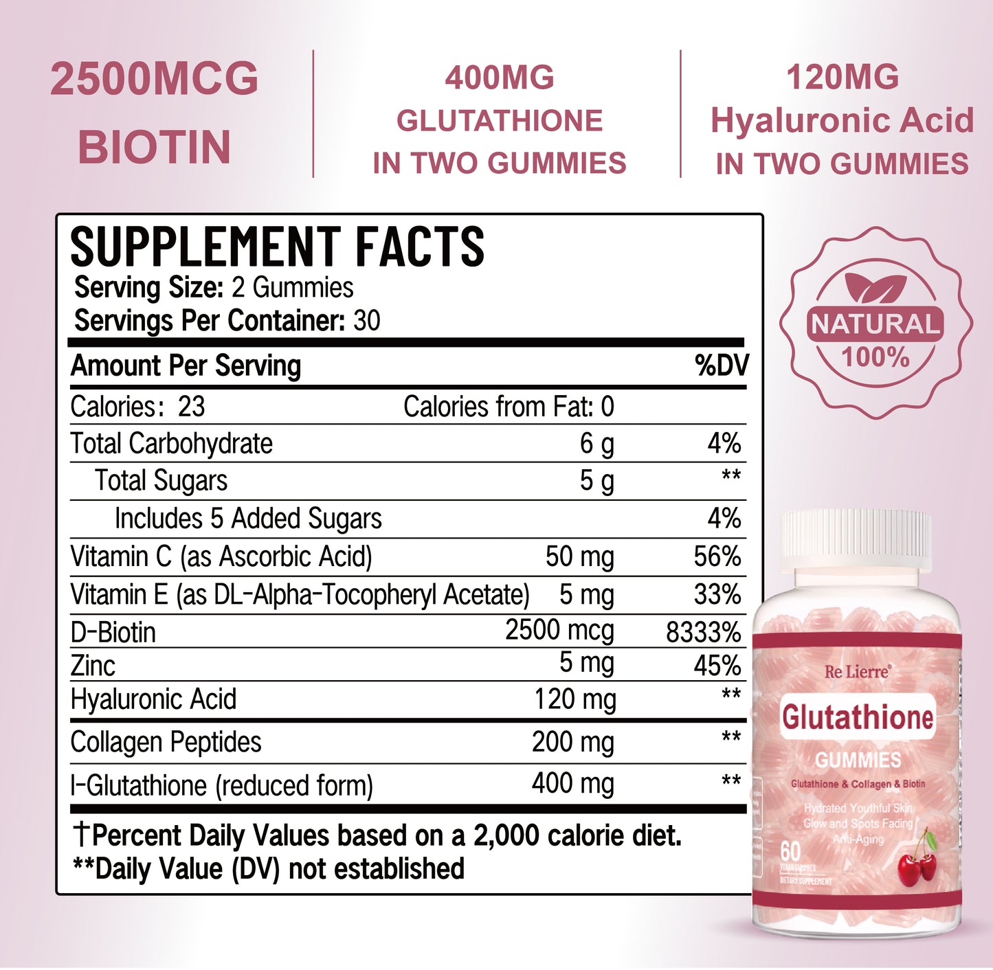 Buy Glutathione Collagen Gummies Cherry Flavor for Healthy Skin global swanky 3