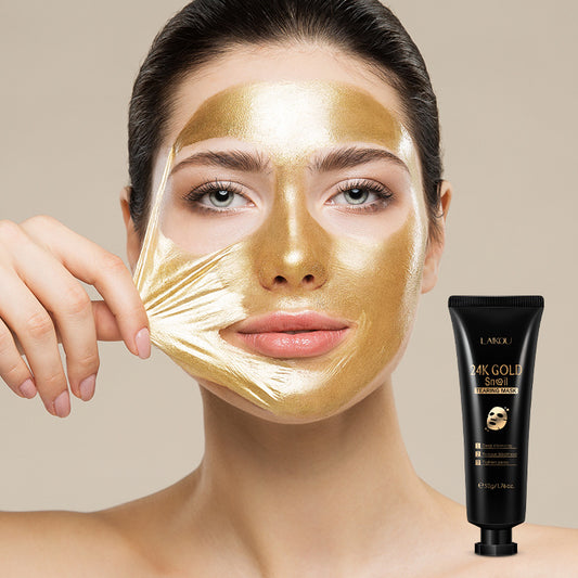 Buy Gold Foil Snail Tear-Off Mask for Deep Hydrating Skin Care global swanky 3